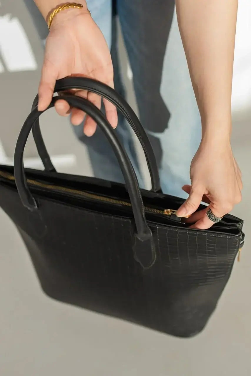 Black Tote Bag
