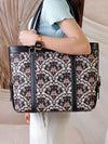Floral Canvas Tote Bag