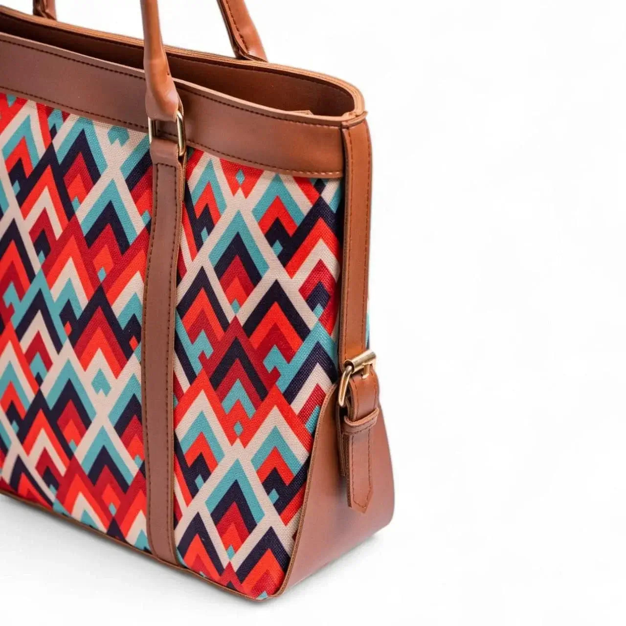 Floral Canvas Tote Bag