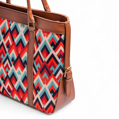 Floral Canvas Tote Bag