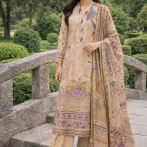 Khaddi 3 piece lawn